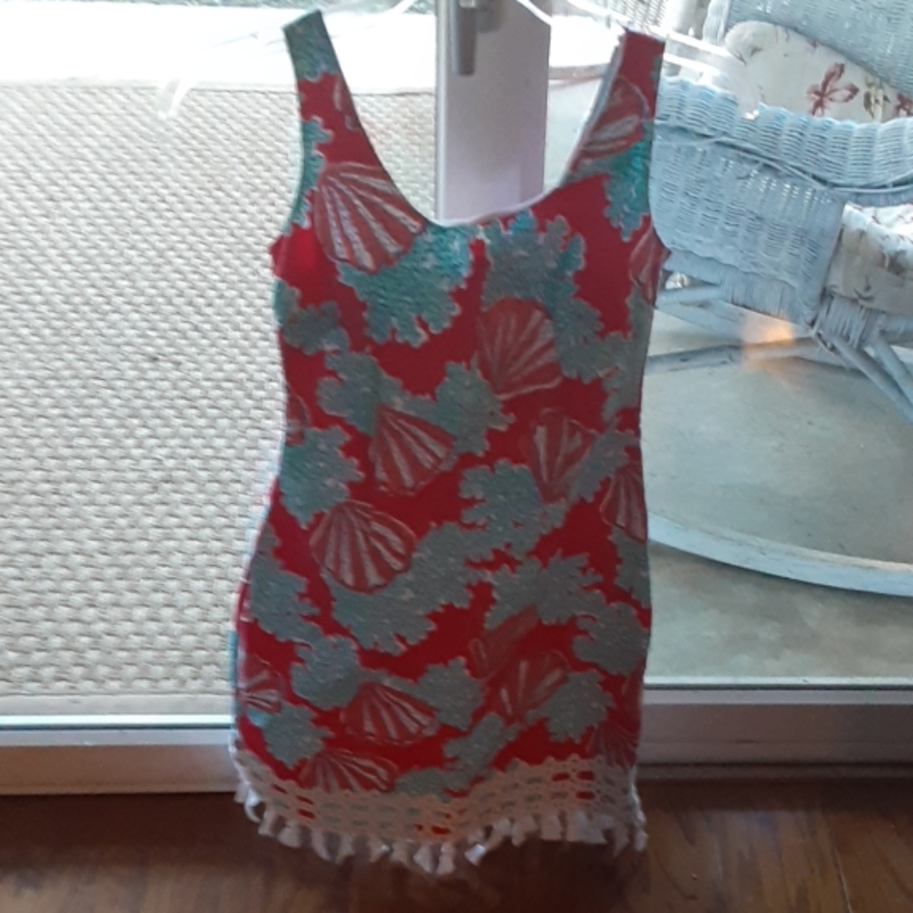 Lily Pulitzer shift dress.